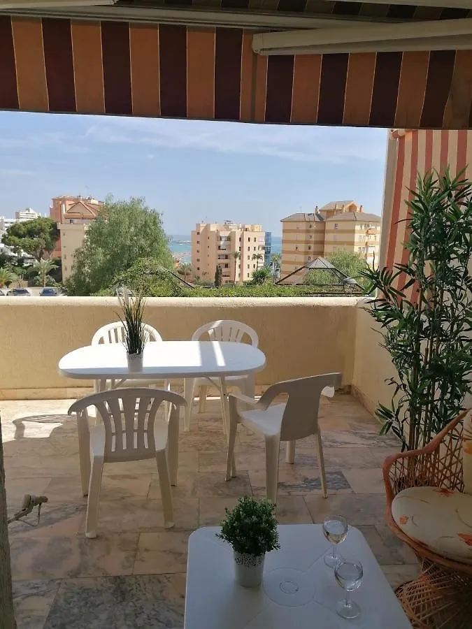 Estudio Terraza Vista Mar Parking Gratuito Piscinas Benalmadena 0*,